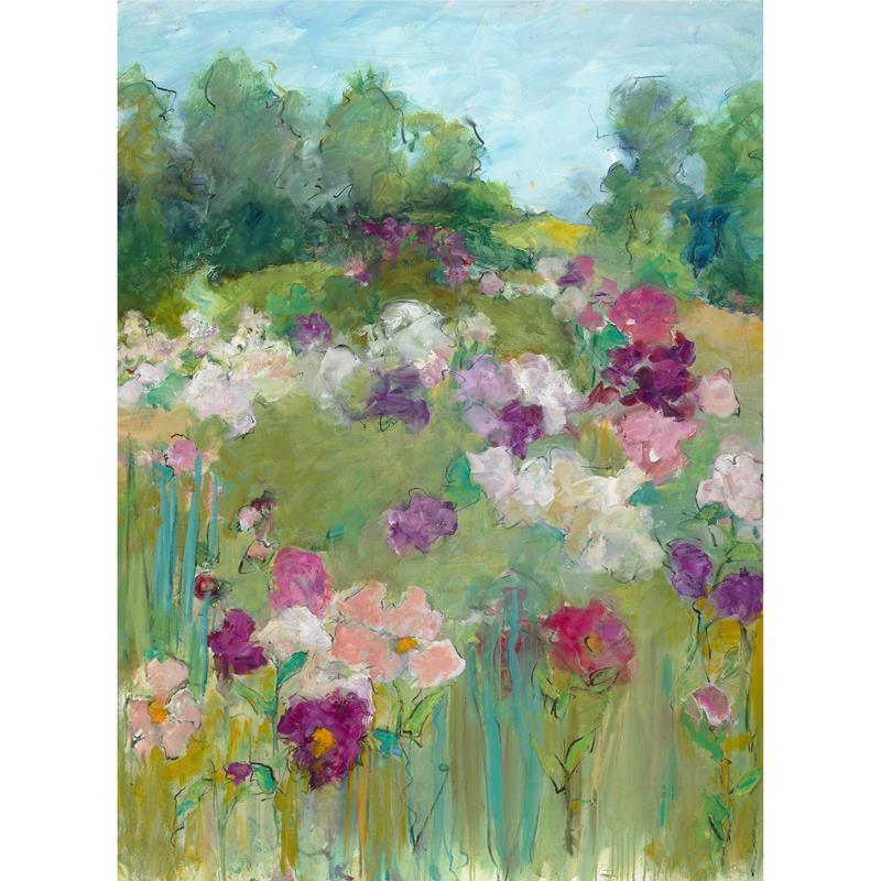 Peonies in June 12"x16" Reproduction | Mary Page Evans