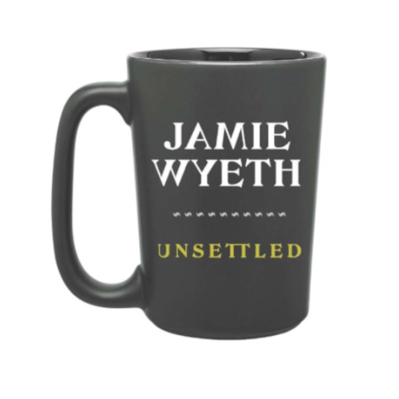 Jamie Wyeth | Unsettled Logo Matte Black Mug