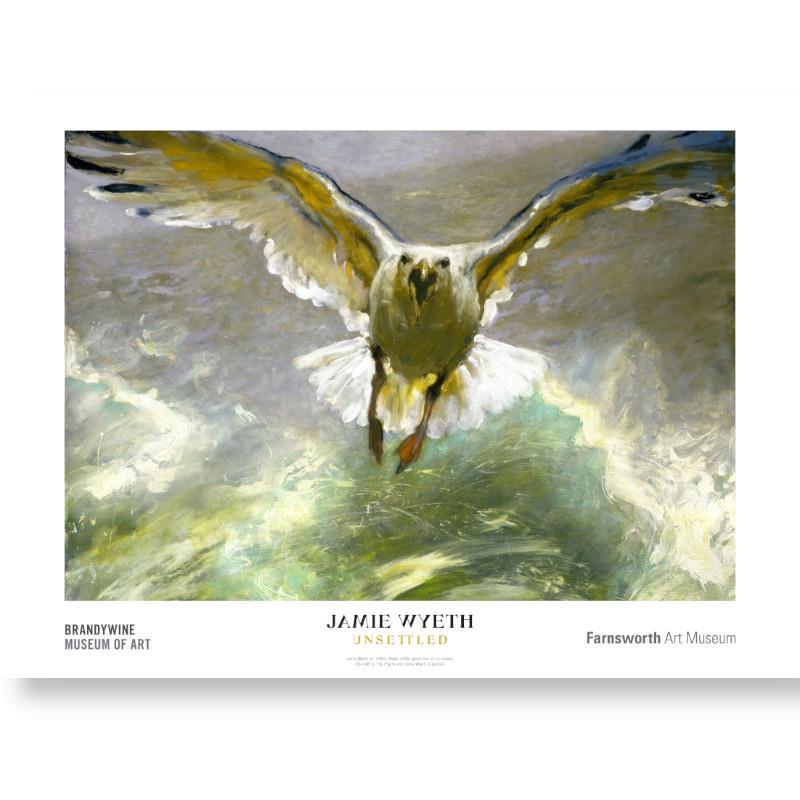 Jamie Wyeth | Unsettled Exhibition Poster