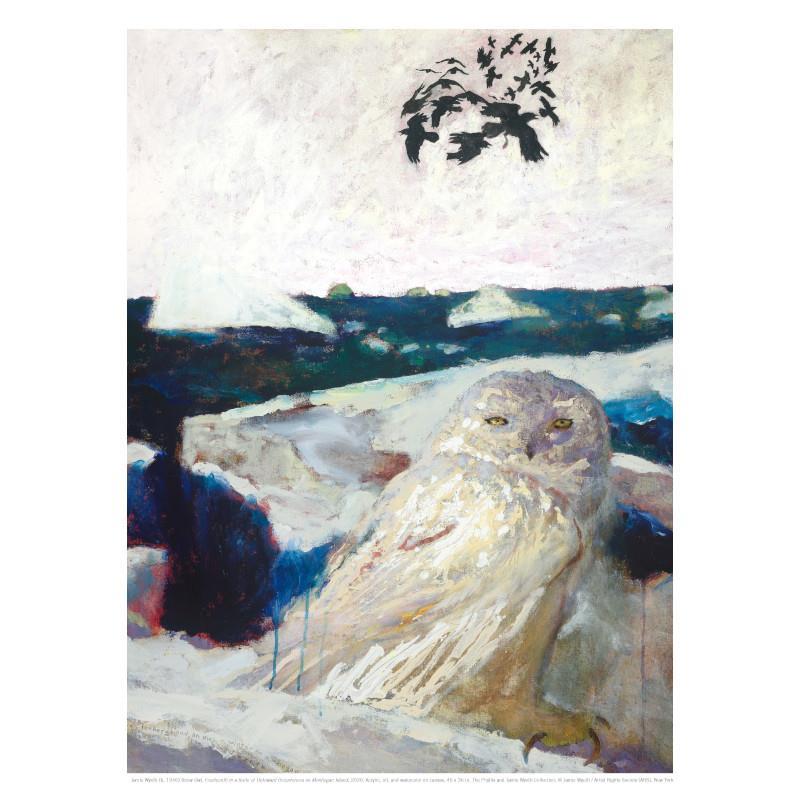 Snow Owl 12x16 Print | Jamie Wyeth