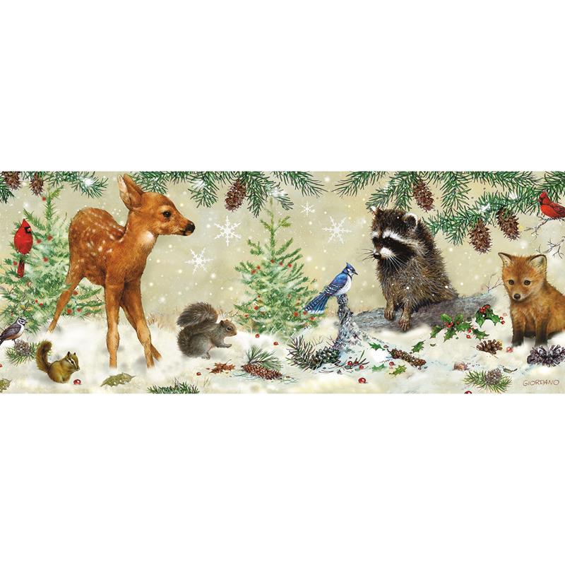 Winter Forest Friends Christmas Cards