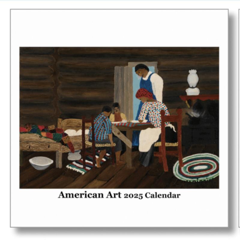 American Art Calendar 2025